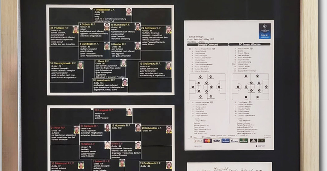 CL Finale Spielunterlagen   CL Finale Spielunterlagen