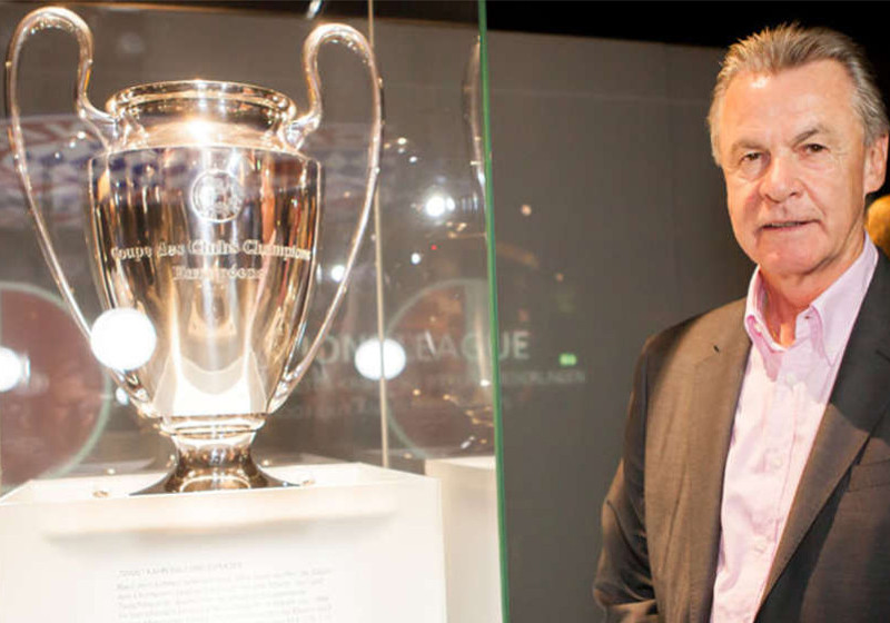  CL Pokal Ottmar Hitzfeld 
