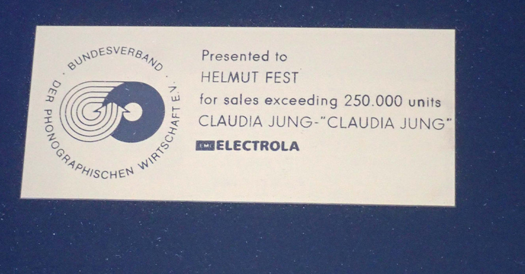  Claudia Jung Goldene 