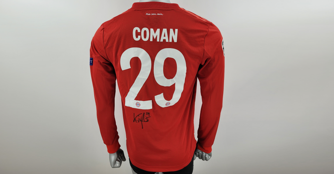  Coman FCB-Spielertrikot 