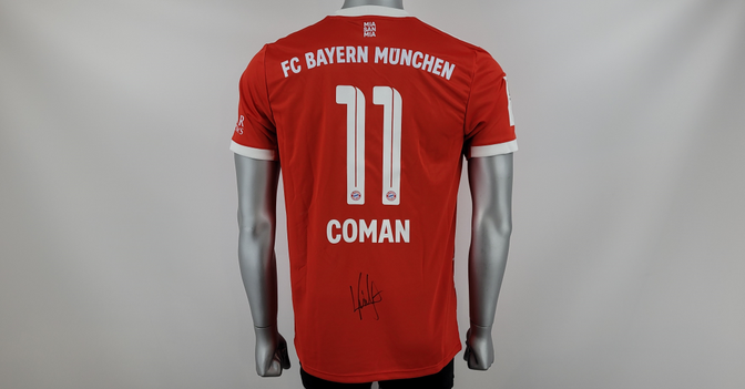  Coman FCB-Trikot  