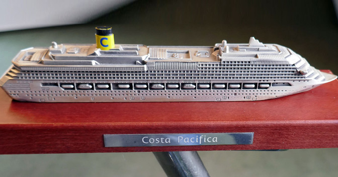 Costa Pacifica Modell   Costa Pacifica Modell