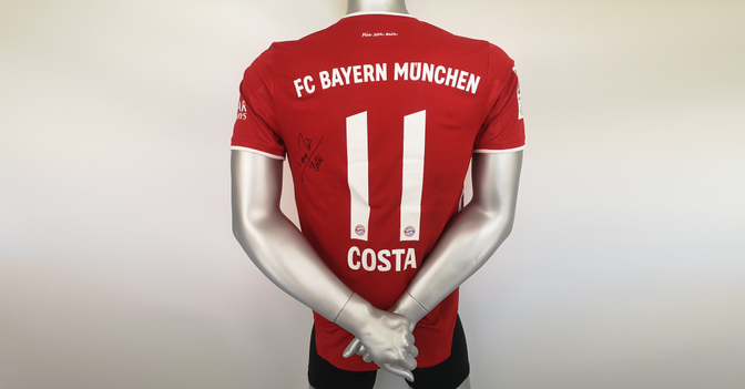Costa Trikot signiert   Costa Trikot signiert