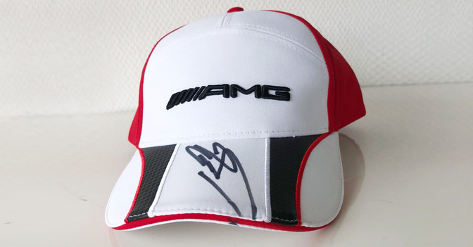 Coulthard signiert Cap   Coulthard signiert Cap