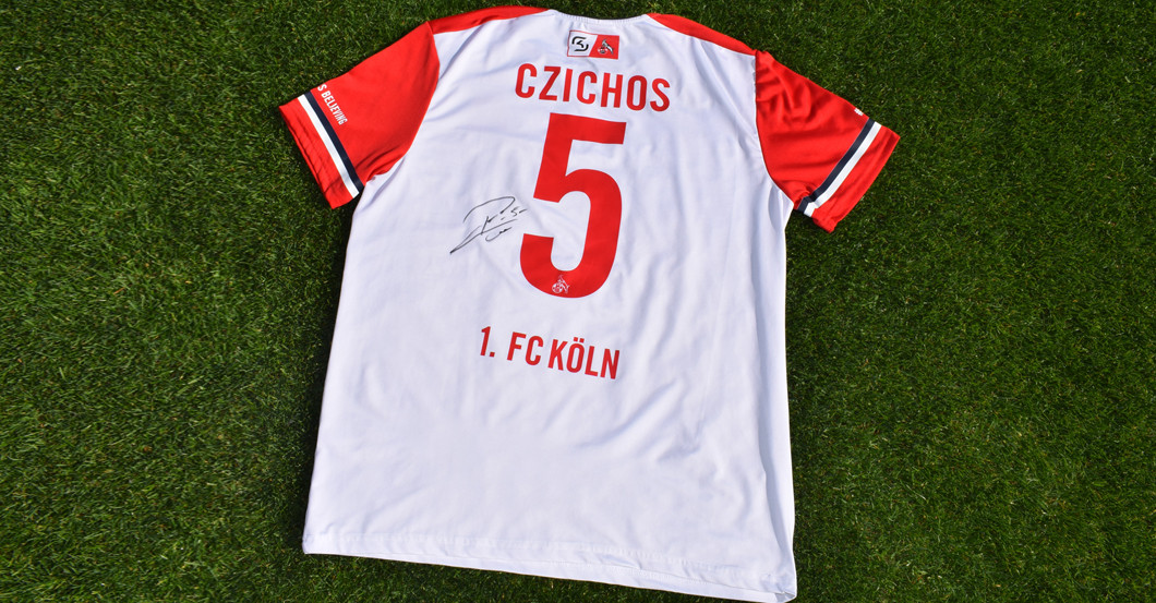 Czichos Matchworn Trikot   Czichos Matchworn Trikot