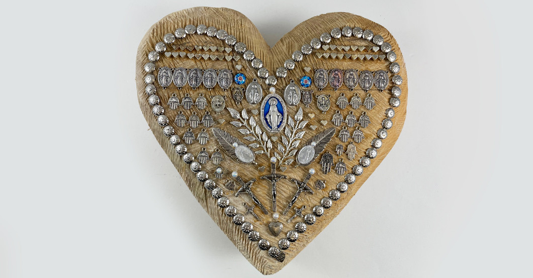 Dagmar Kögel Herz blau   Dagmar Kögel Herz blau