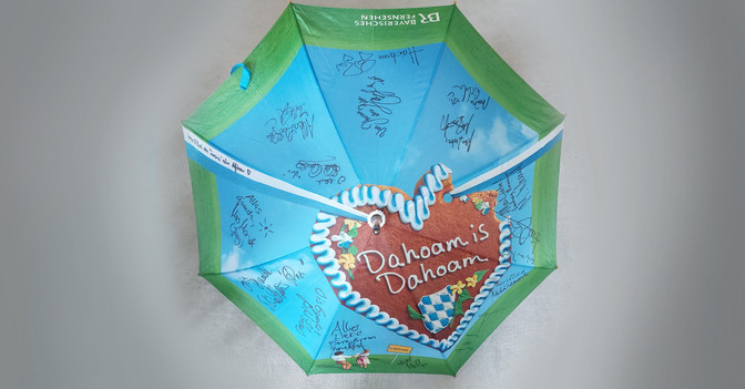 Dahoam is Dahoam Schirm   Dahoam is Dahoam Schirm