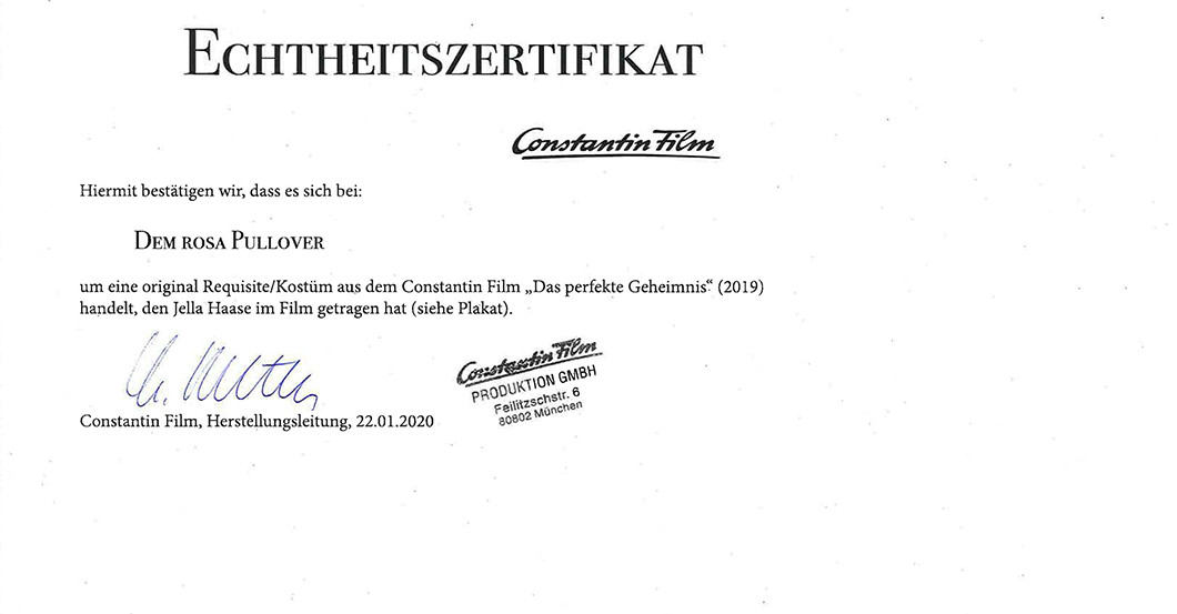 Das perfekte Geheimnis    Das perfekte Geheimnis