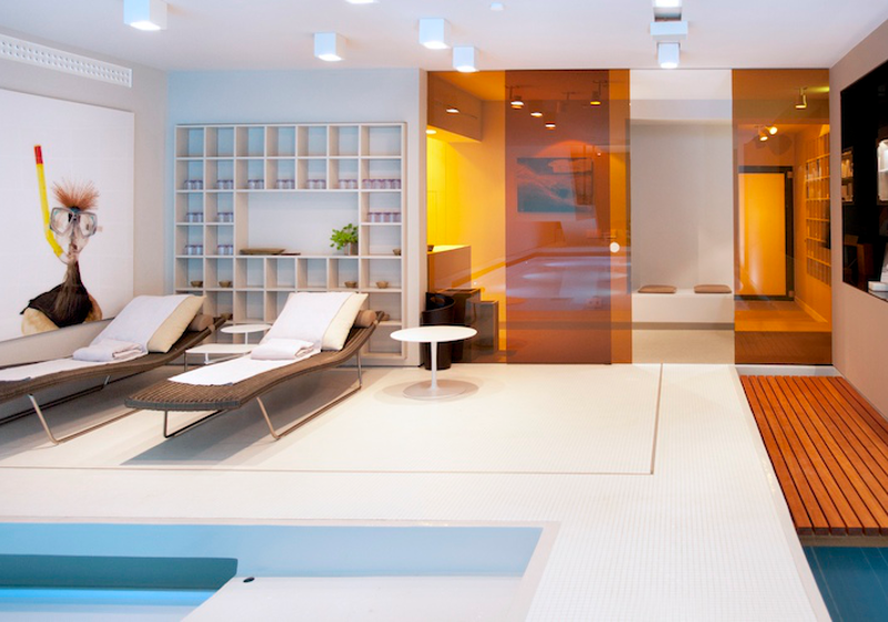 Spa und Entspannung erwarten Sie im luxuriösen Wellness-Bereich