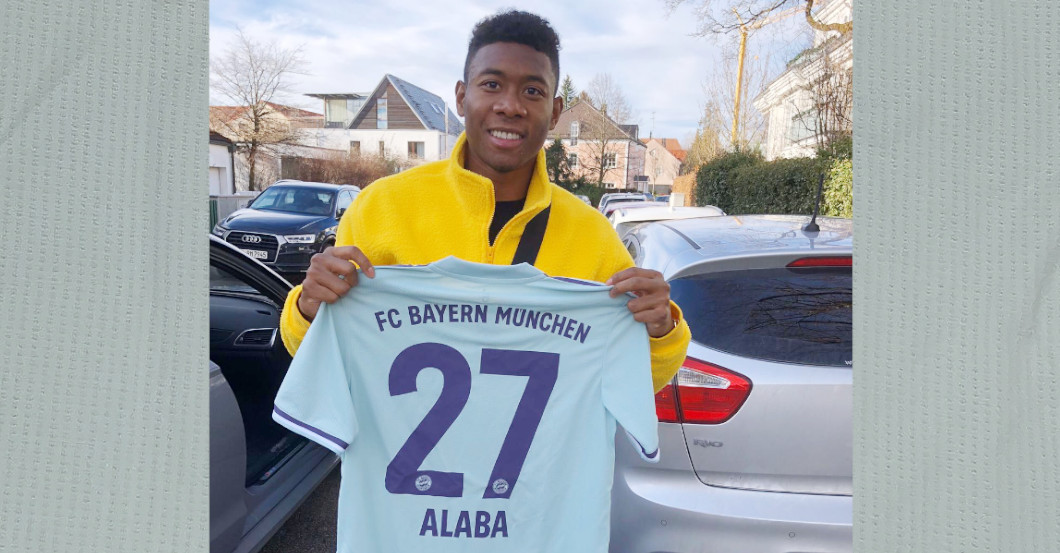 David Alaba Bayern Trikot   David Alaba Bayern Trikot