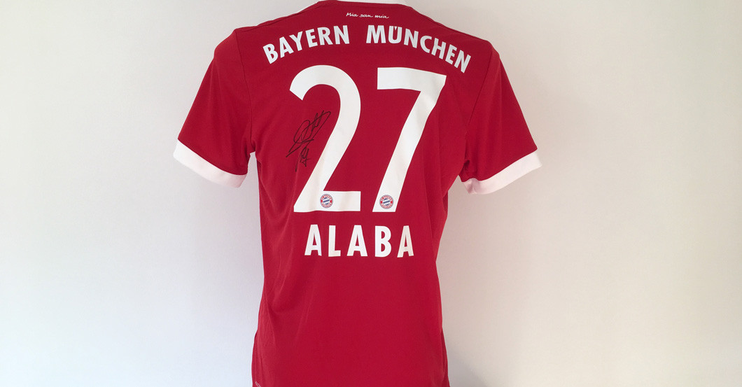 David Alaba FCB Trikot 