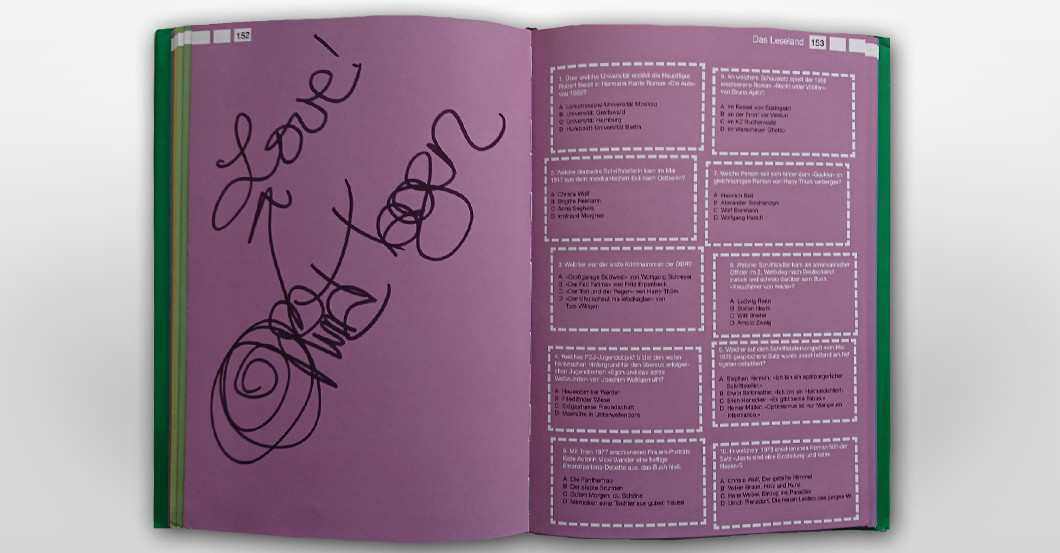  DDR Quiz Buch Nina Hagen 