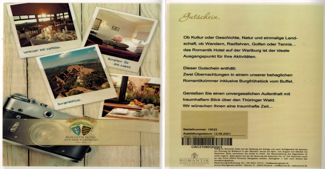  Delfine Wartburg Hotel 