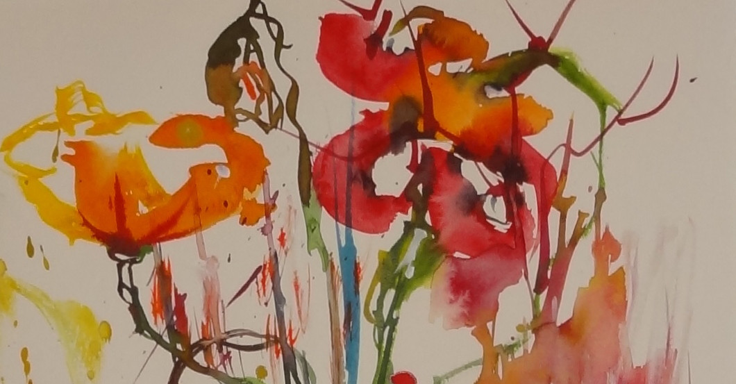 Der Frühling Aquarell   Der Frühling Aquarell