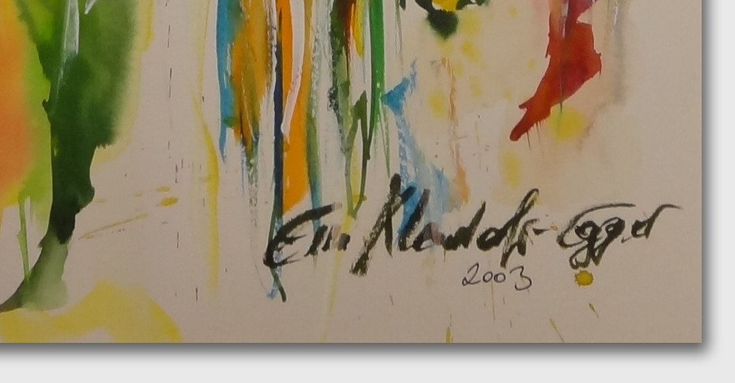 Der Frühling Aquarell   Der Frühling Aquarell