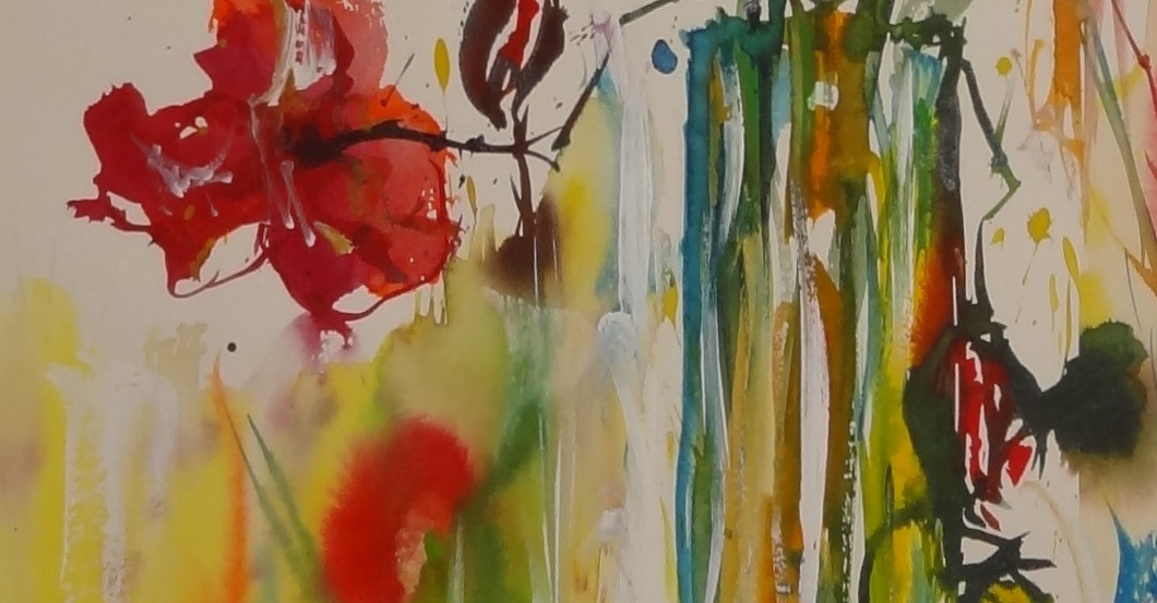 Der Frühling Aquarell   Der Frühling Aquarell