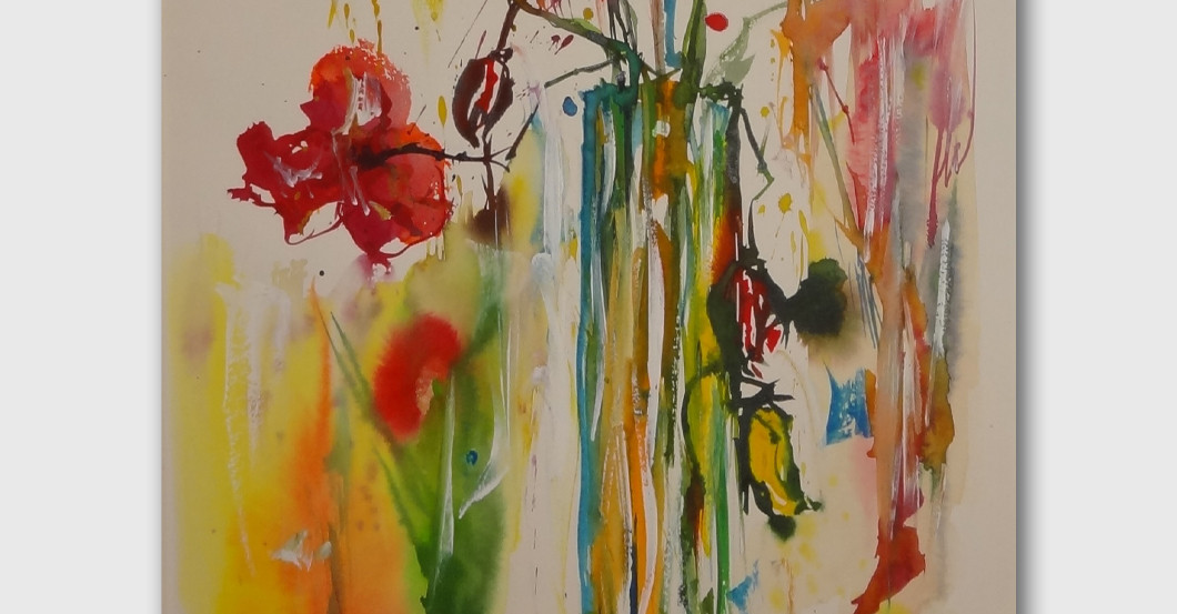 Der Frühling Aquarell   Der Frühling Aquarell