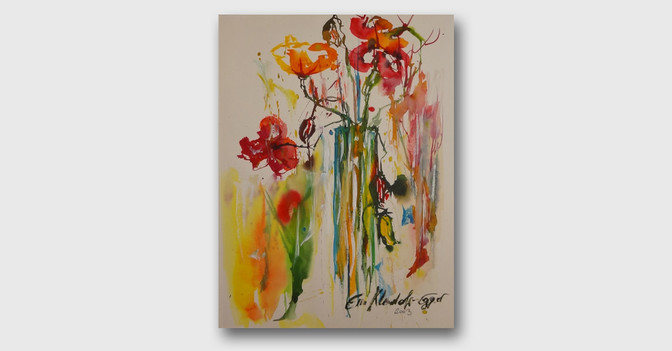 Der Frühling Aquarell   Der Frühling Aquarell