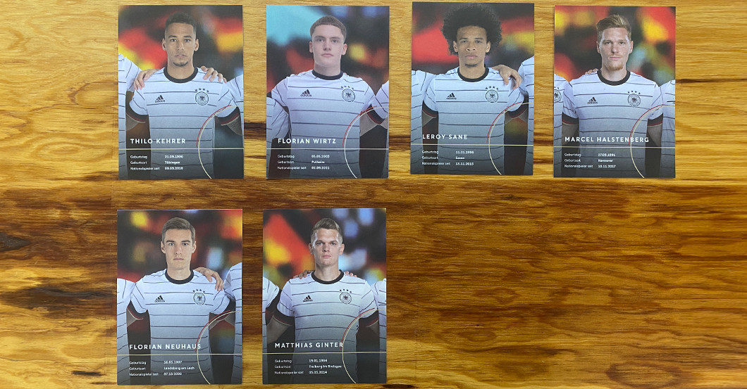  DFB Autogrammkarten 1 