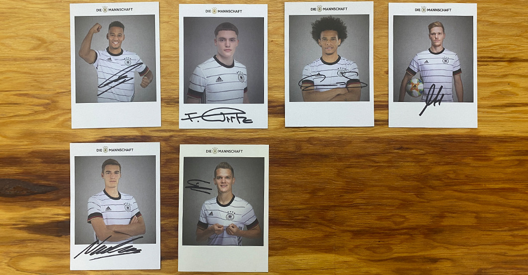  DFB Autogrammkarten 1 