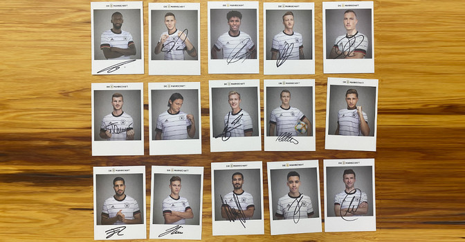 DFB Autogrammkarten 1   DFB Autogrammkarten 1