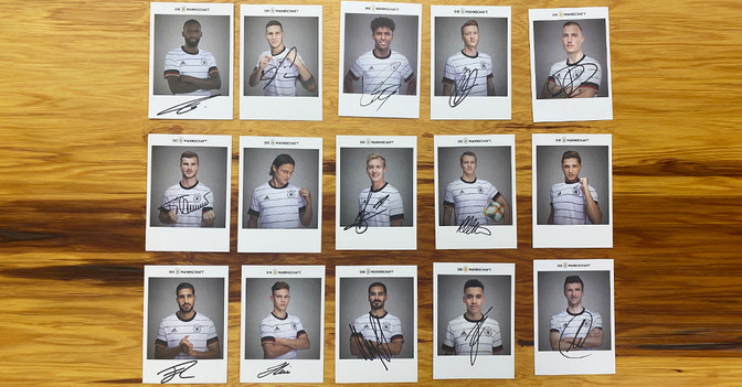 DFB Autogrammkarten 2   DFB Autogrammkarten 2