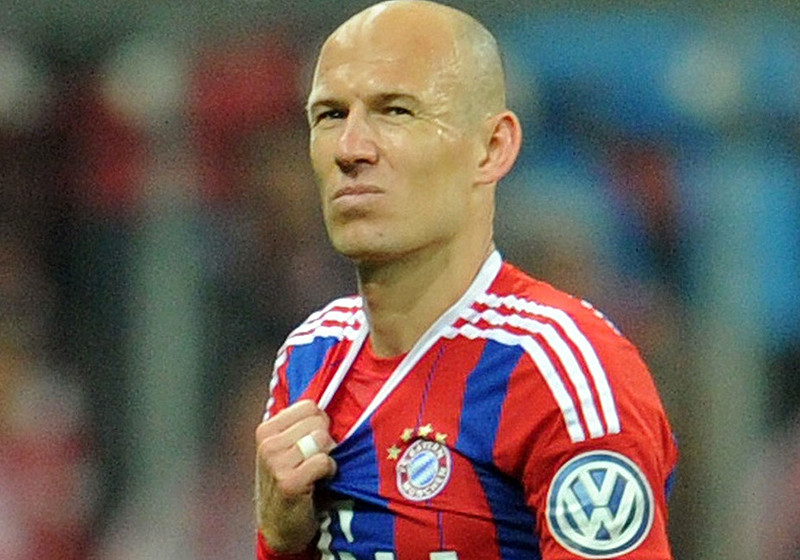 DFB-Pokal-Trikot Robben 