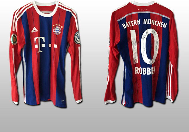 DFB-Pokal-Trikot Robben   DFB-Pokal-Trikot Robben