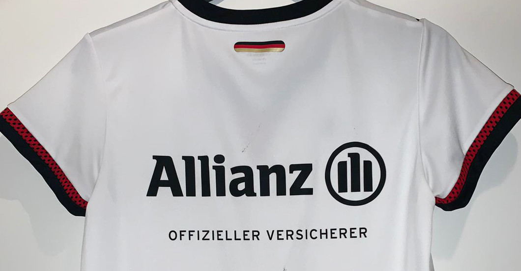 DFB Shirt Frauen signiert   DFB Shirt Frauen signiert