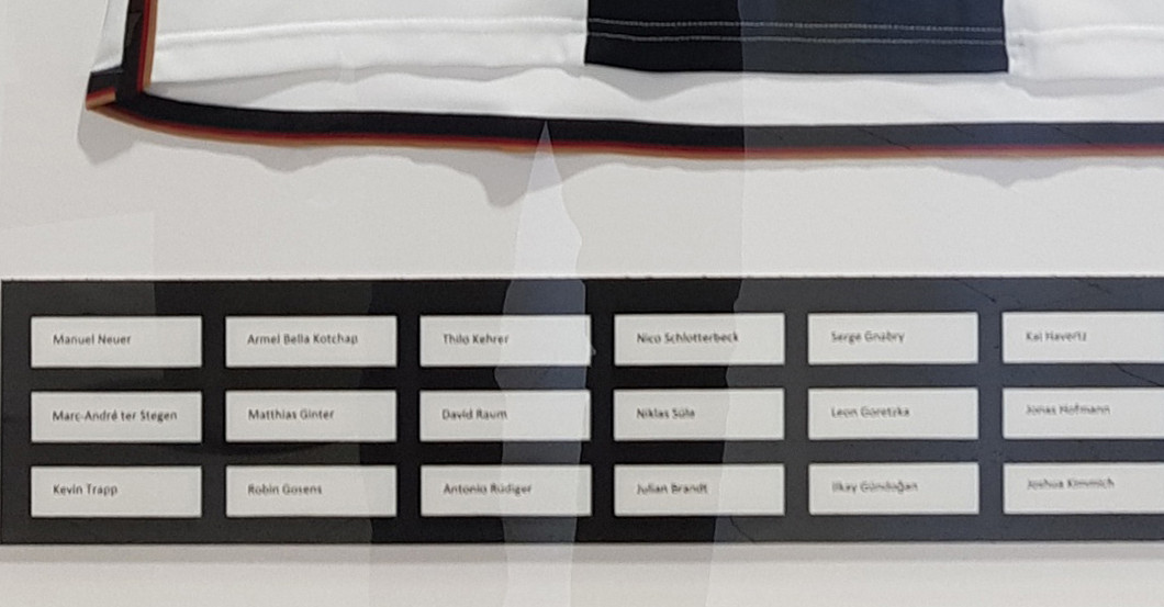 DFB Trikot Rahmen   DFB Trikot Rahmen