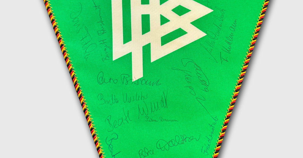 DFB Wimpel 1991   DFB Wimpel 1991