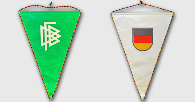 DFB Wimpel 1991   DFB Wimpel 1991