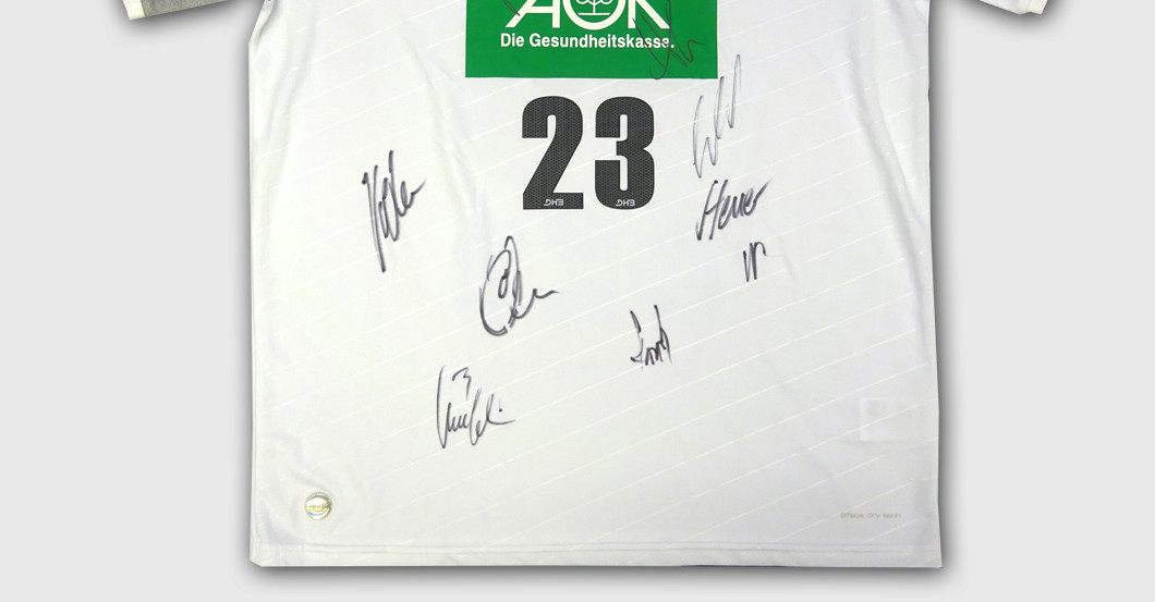 DHB Trikot signiert   DHB Trikot signiert