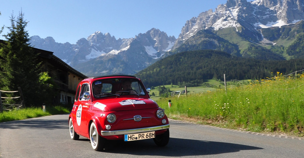 Die Alpenrallye mitfahren   Die Alpenrallye mitfahren
