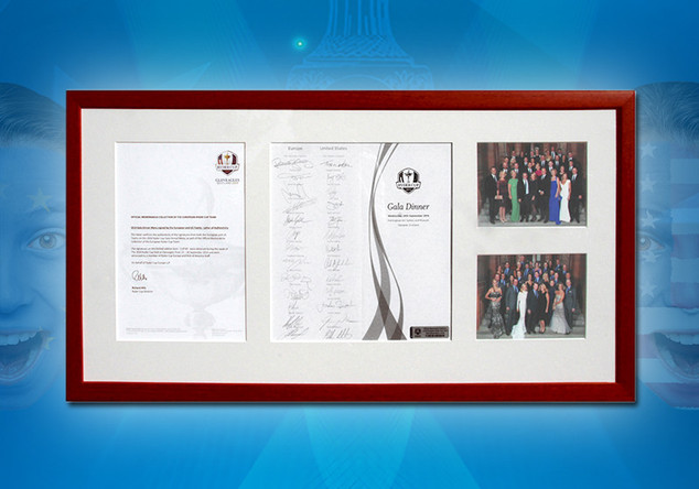  Dinner Menü Ryder Cup 