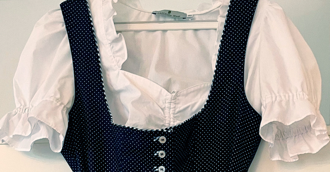 Dirndl blau   Dirndl blau