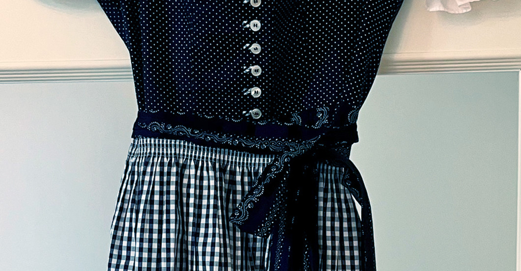 Dirndl blau   Dirndl blau