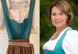 Dirndl Leinen Dirndl Leinen
