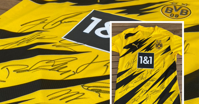 Dortmund Trikot signiert   Dortmund Trikot signiert