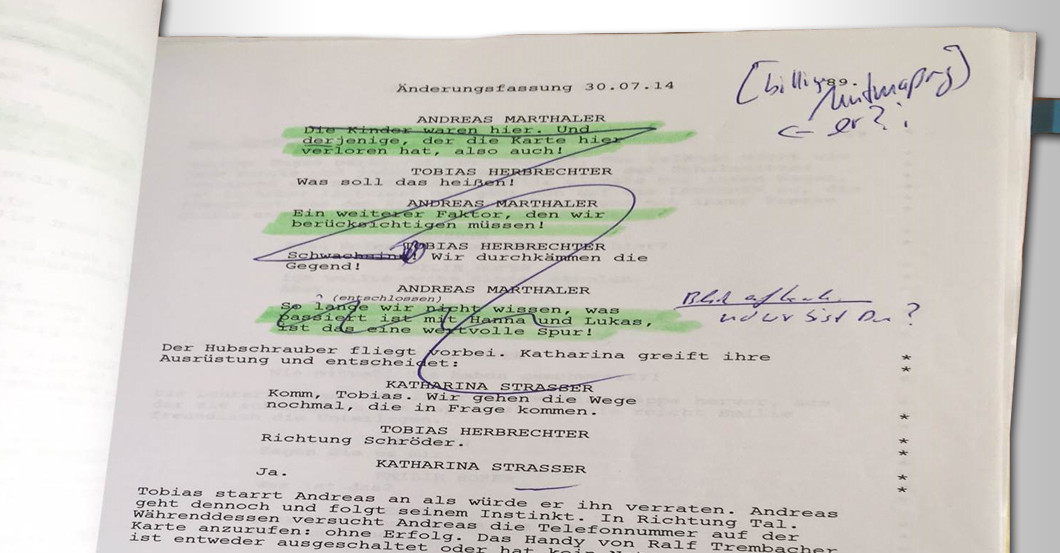  Drehbuch Die Bergretter 