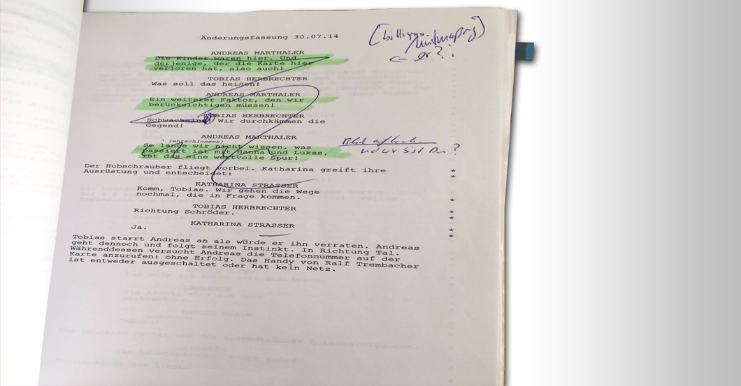  Drehbuch Die Bergretter 