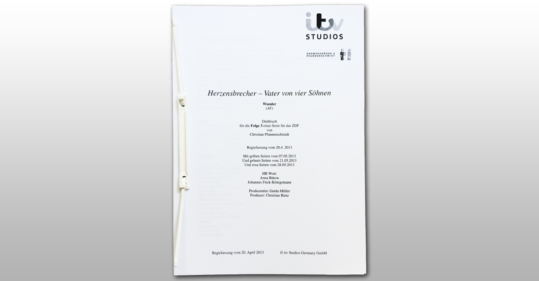 Drehbuch Wunder   Drehbuch Wunder