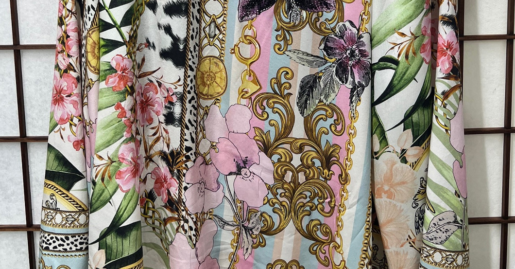 Dschungel Blumenbluse S2   Dschungel Blumenbluse S2