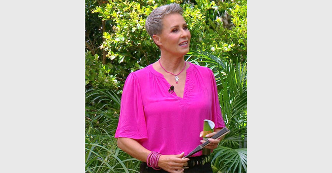 Dschungel pinke Tunika   Dschungel pinke Tunika