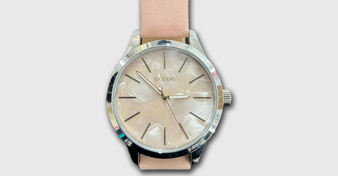 Dschungel Uhr rosa   Dschungel Uhr rosa