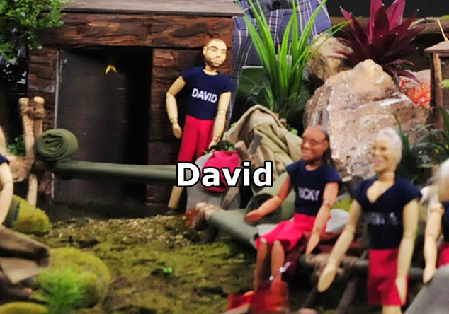 Dschungelpuppe David   Dschungelpuppe David