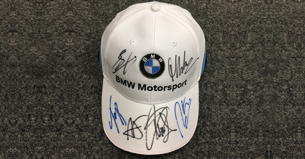 Für DTM-Fans: Cap signiert von allen BMW Motorsport-Profis