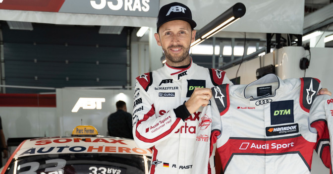 DTM Rennanzug Rast   DTM Rennanzug Rast