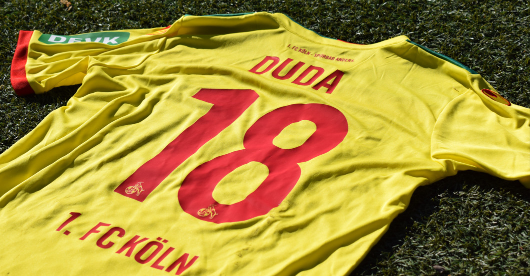 Duda FCK Matchworn Trikot   Duda FCK Matchworn Trikot