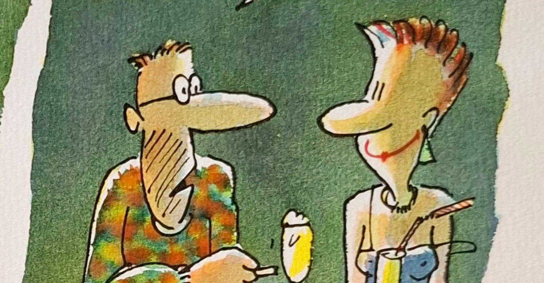  DV Cartoon Sie sagt nein 